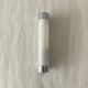 Opaline tube and chrome-plated brass wall lamp