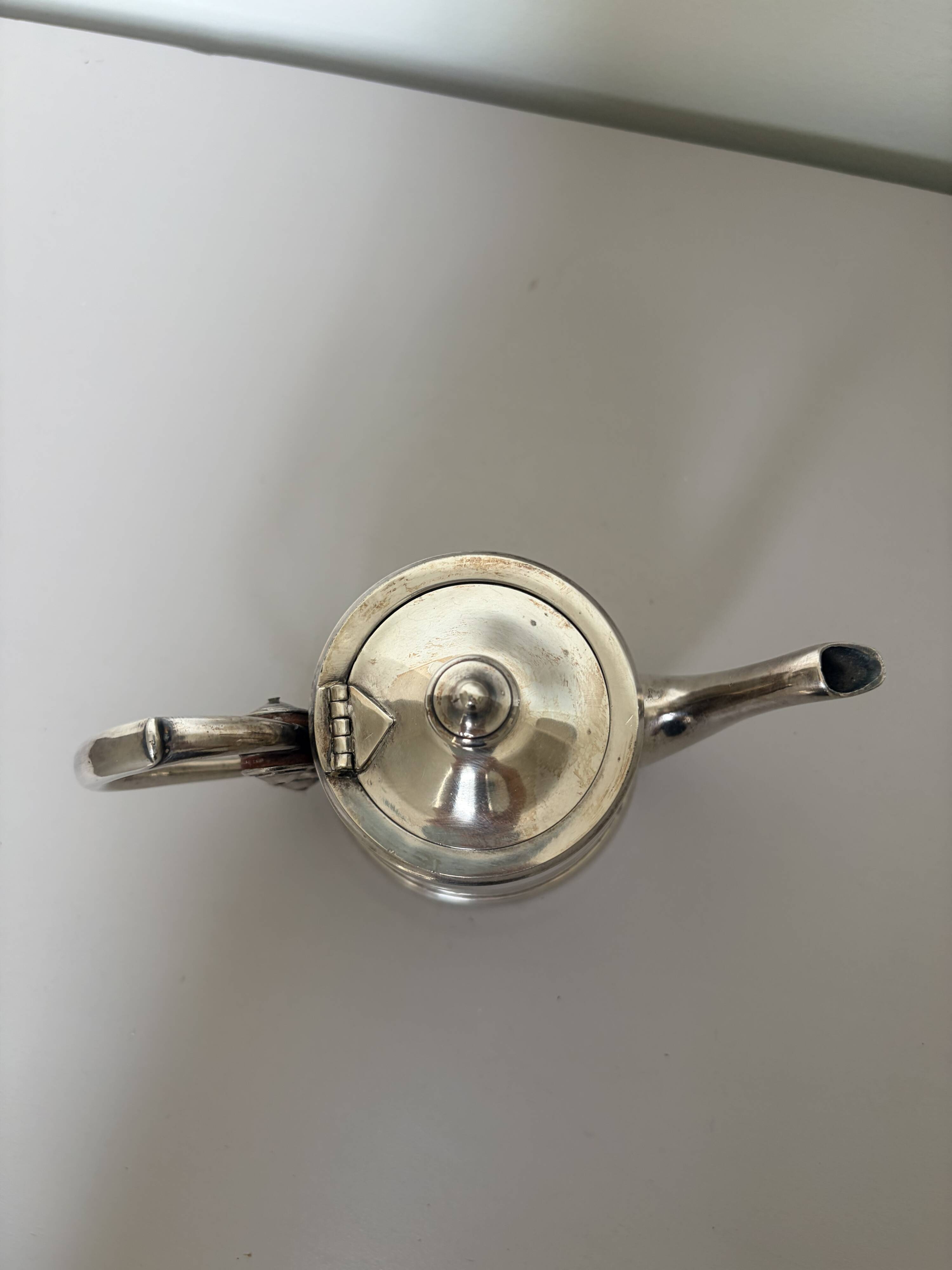 Théière vintage en métal argenté Maison Arthaud 240540