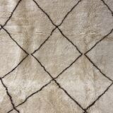 natural Berber carpet 190x270cm