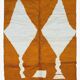 Moroccan Carpet Orange - 300 x 260 cm