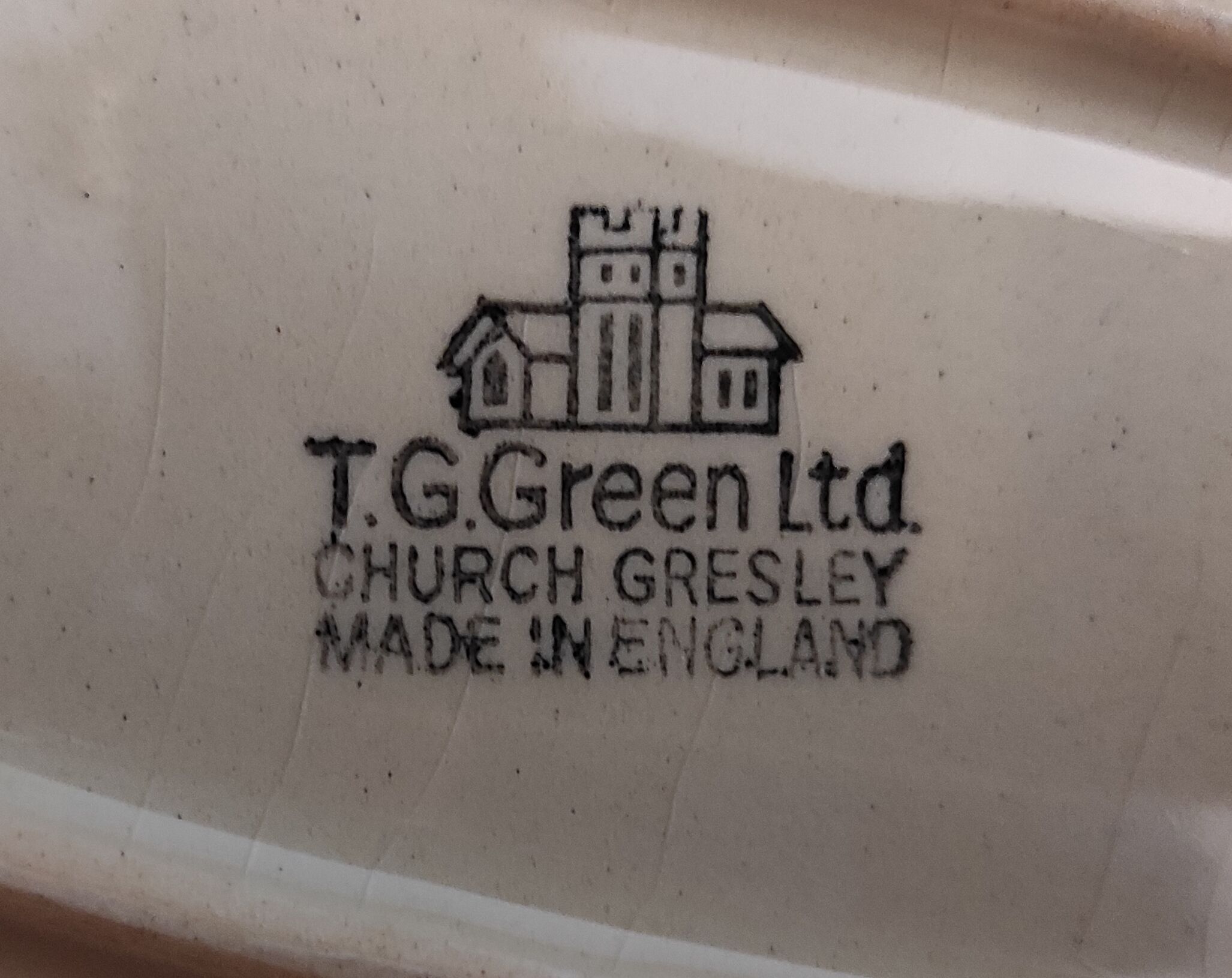 Set of 6 vintage English oval snack plates Active