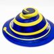 Blue art glass bowl, 1960s