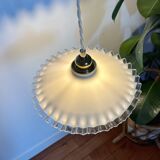 Suspension in flat serrated opaline from the 1950s - many models available