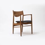 Danish armchair in oak and teak, 1960s