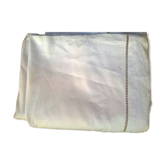 Drap ancien 210 x 290 cm