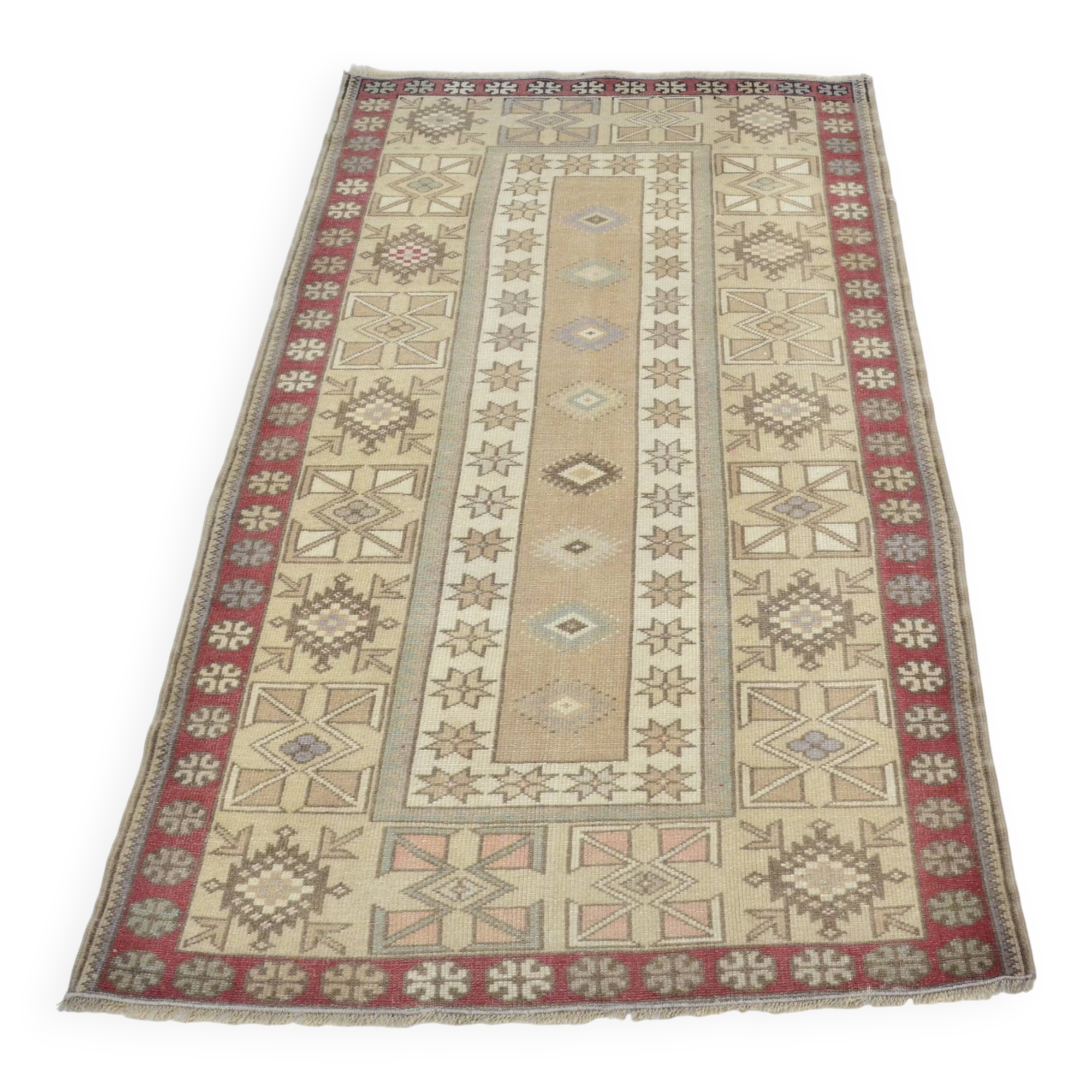 Vintage Anatolian Wool Rug sku 3443