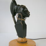 Vintage lamp wood 1950