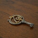 Modern Danish secretary, unique handmade oak, mid-20th century.