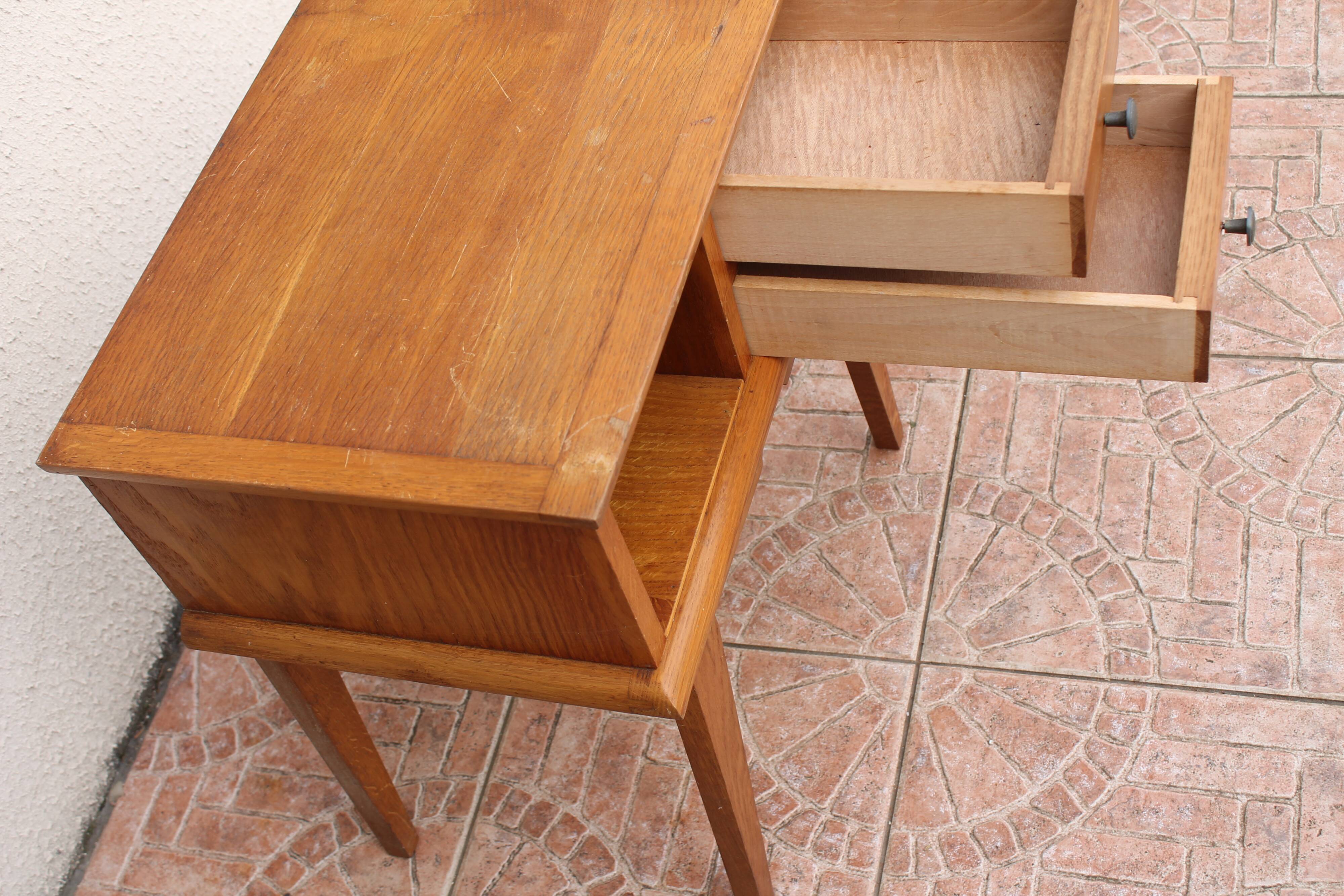 Vintage bedside table