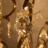 Louis XV style cage chandelier with tassels