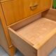 Vintage 1960s chest of drawers - 4 drawers - leg frame