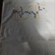 Vintage pillowcase monogram LT cotton 52 X 68 cm