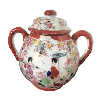 Sugar pot japanese porcelain