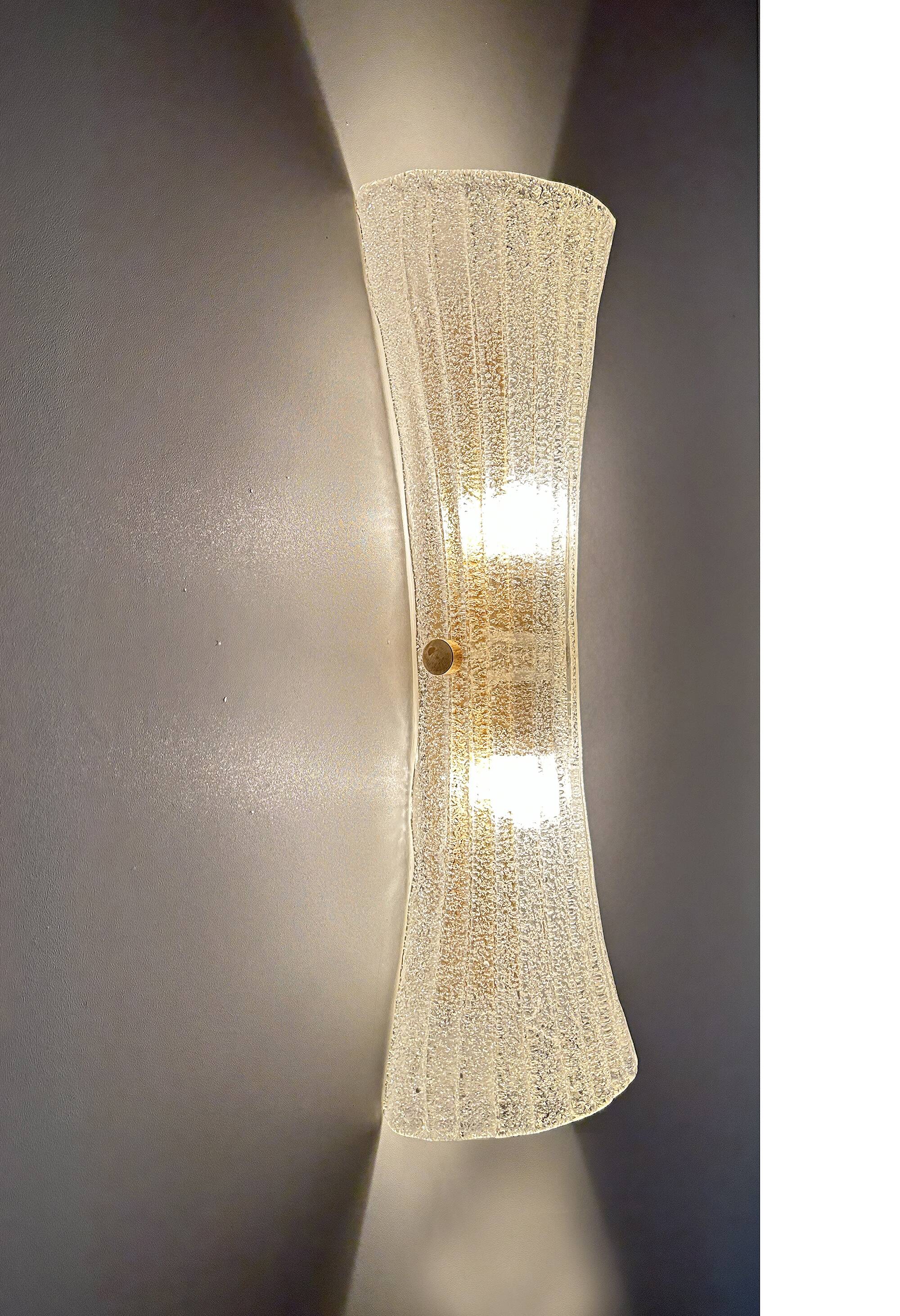 Vintage Glass Wall Lamp