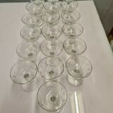 19 Louis Philippe style champagne glasses