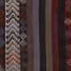 Vintage Turkish hallway rug 60x780 cm