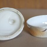 Michel Caugant terrine, partridge-shaped terrine, earthenware bird