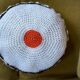 Coussin rond crochet