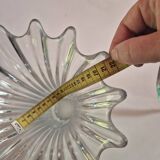 Vase tulipe en cristal vintage années 60 – très lourd, avec légère trace