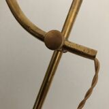 Old desk lamp, brass workshop