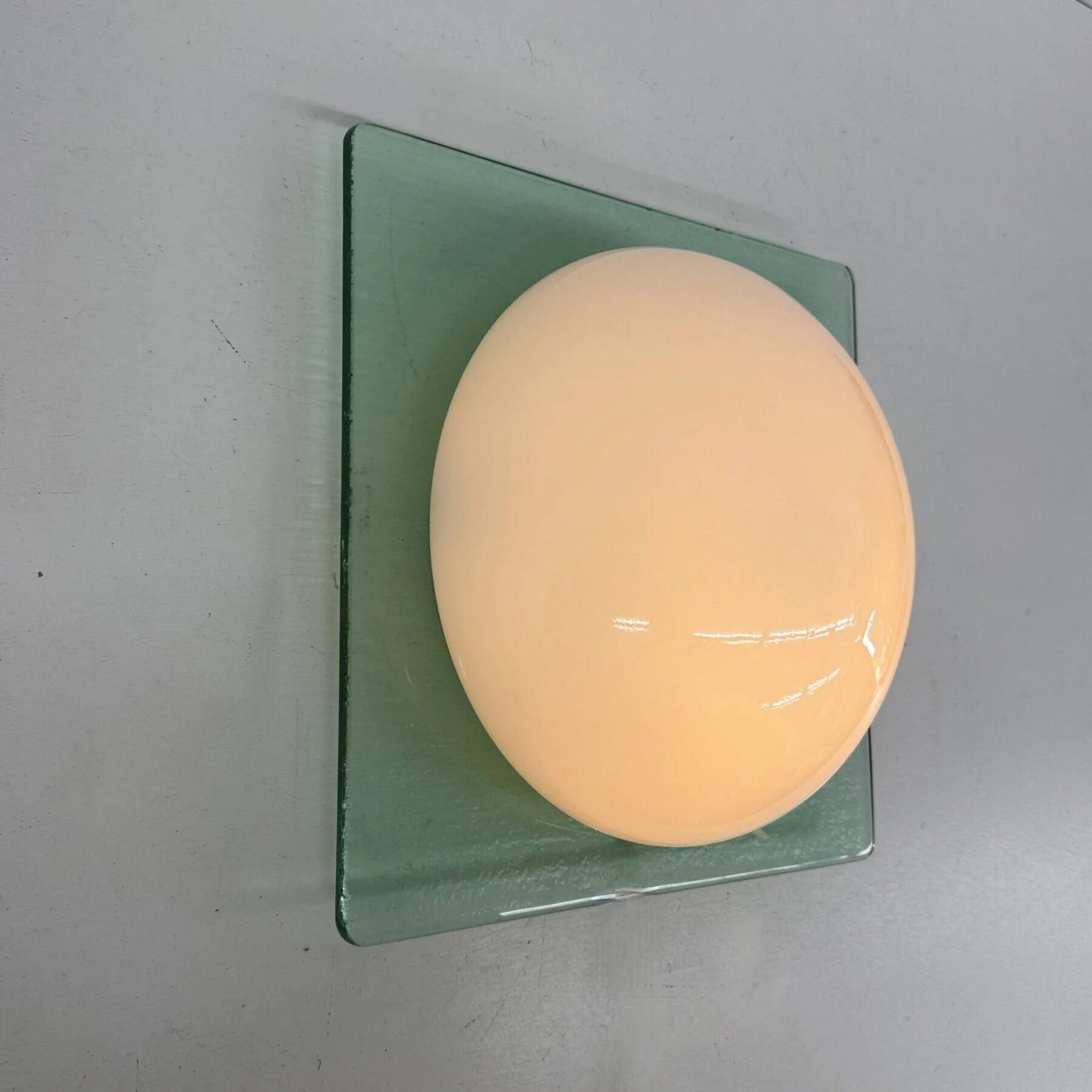 Postmodern glass wall lamp Vetri Murano, 1980s, Italy