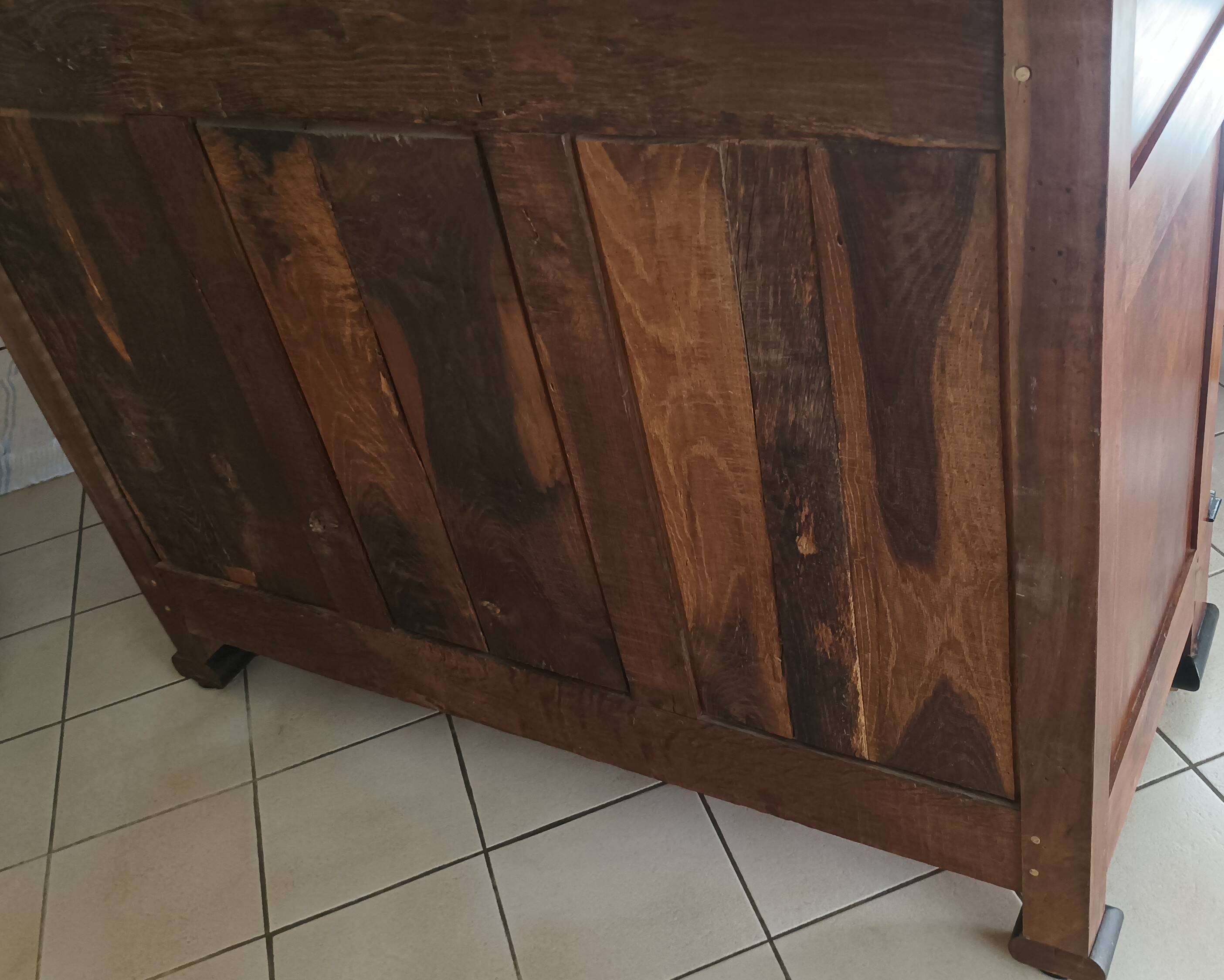 Empire walnut wardrobe