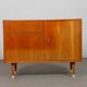 Meuble bar vintage en bois des années 1960