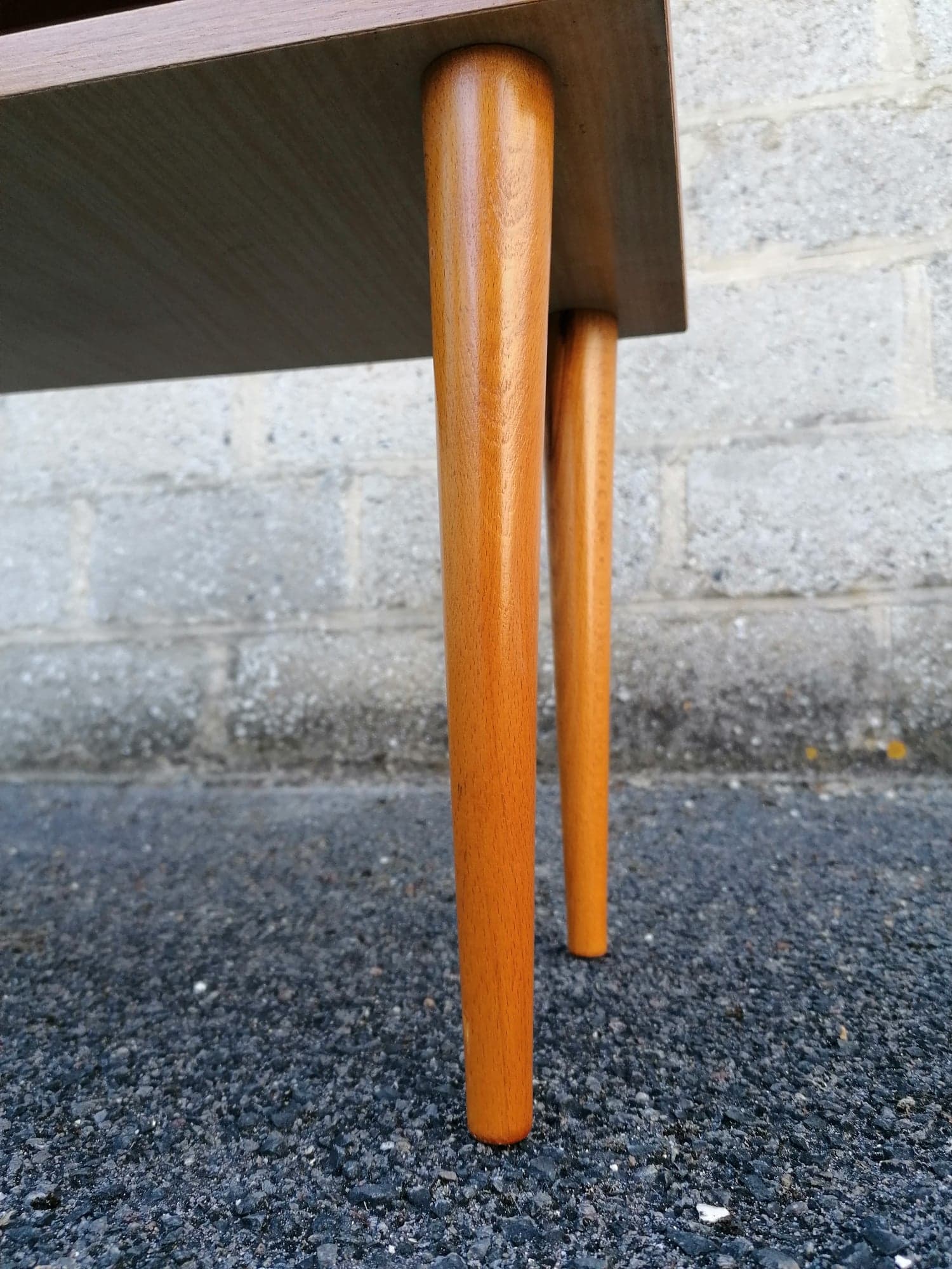 Vintage bedside table