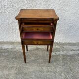 Pair of Louis XVI style bedside tables