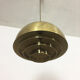 Modern 70s brass hanging light lampe suspendue laiton made by Vereinigte Werkstätten Collection München, Germany