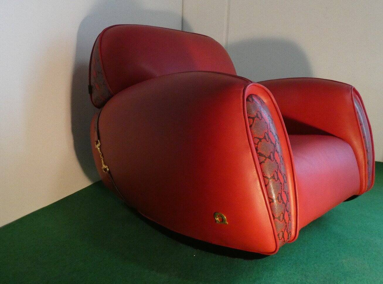 Miura Trend chairs by Elisabetta Gucci for Formitalia, 1980s, set of 2.