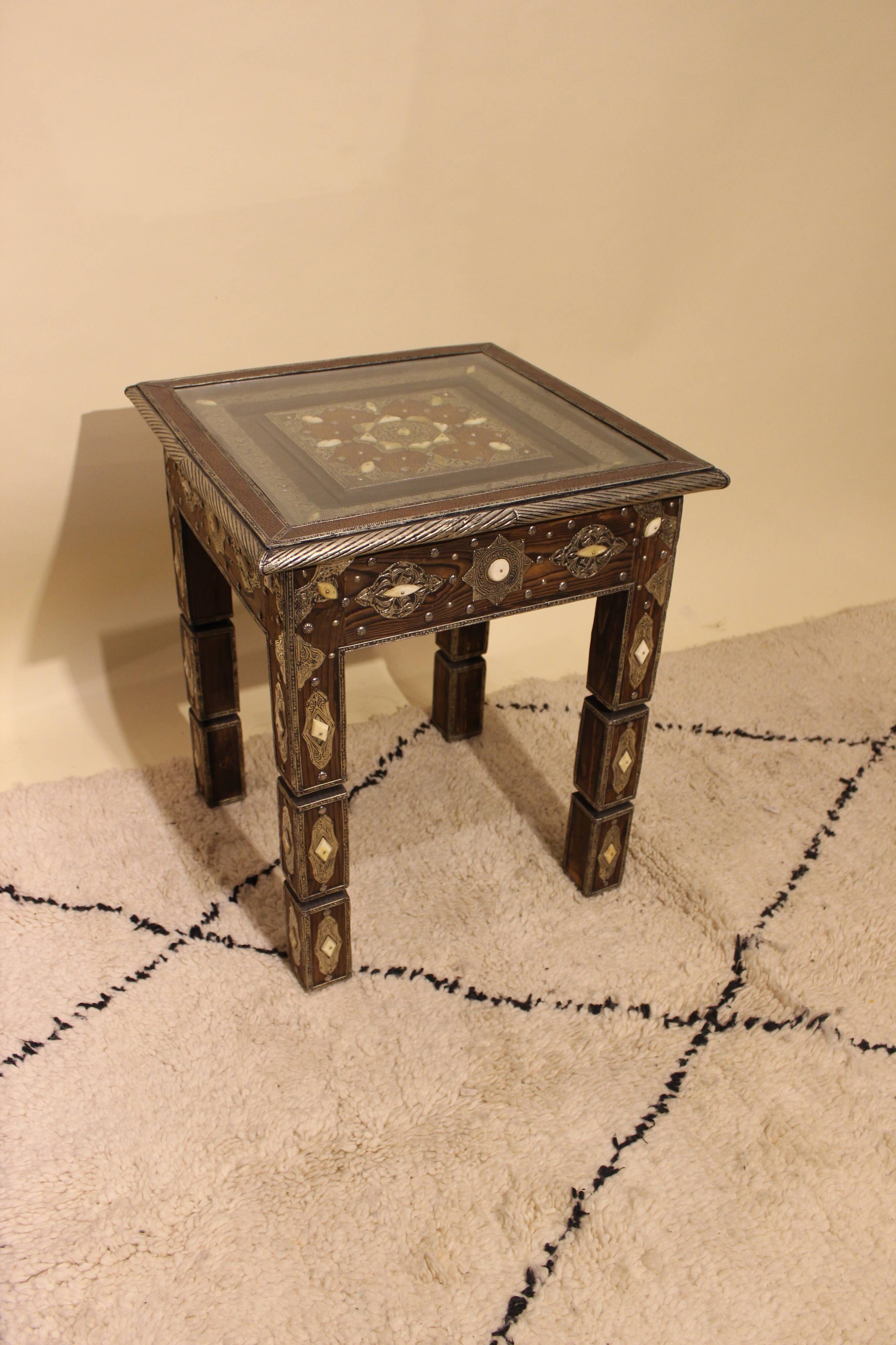 Table d'appoint marocaine