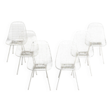 Set of 6 "Bikini" chairs by Charles & Ray Eames for Herman Miller, 1951