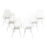 Lot de 6 chaises "Bikini" de Charles & Ray Eames pour Herman Miller, 1951