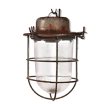 Suspension cage industrielle verte