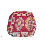 Pouf berbère bohemian fait main 60 X 60 X 25 CM