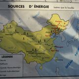 Map, school displays mdi 50s
