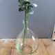 Dame-Jeanne, vintage carboy 6 liters transparent blown glass