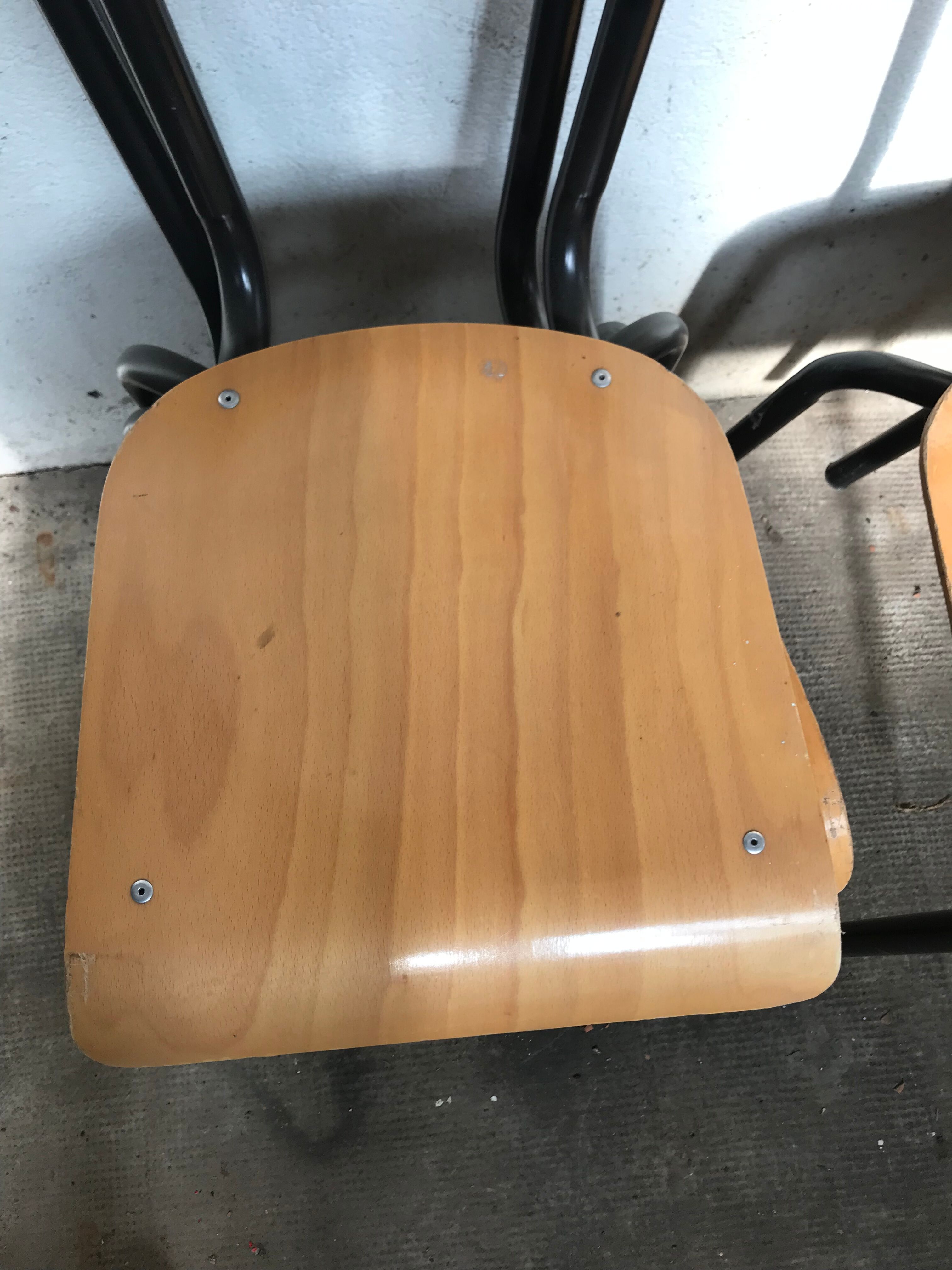 Set of 12 mullca 511 chairs