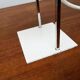 Mid-century minimalist German table lamp in cube by Kaiser Idell Leuchten, 1960s.