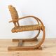 Armchair for Vibo Vesoul in wood and rope