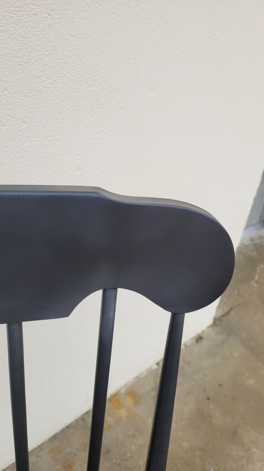 Vintage rocking chair rocking chair 1950 black