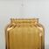 Scandinavian amber glass vase