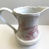 Pichet Cruchon Pot Broc à Crème Lait Porcelaine Cherbourg Style Louis XV