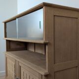 Raw oak sideboard