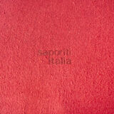 Bedroom in winked maple and fabric by Giovanni Offredi for Saporiti Italia 1970s