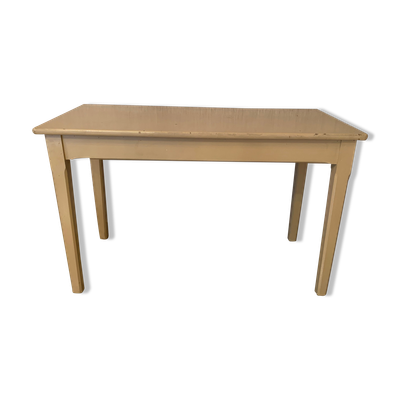 Ancienne table en bois peinte