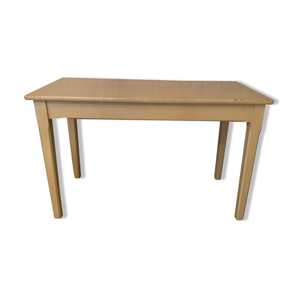Ancienne table en bois peinte