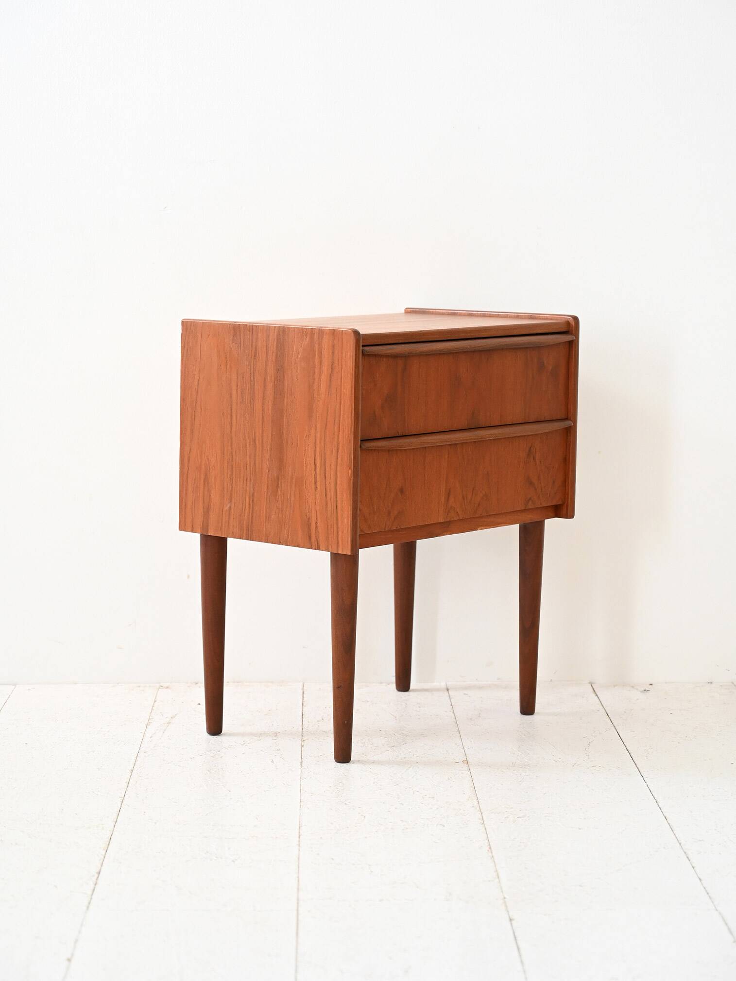 Vintage Danish teak nightstand from the 60s