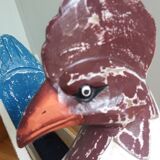 Holder of magazines hen rooster